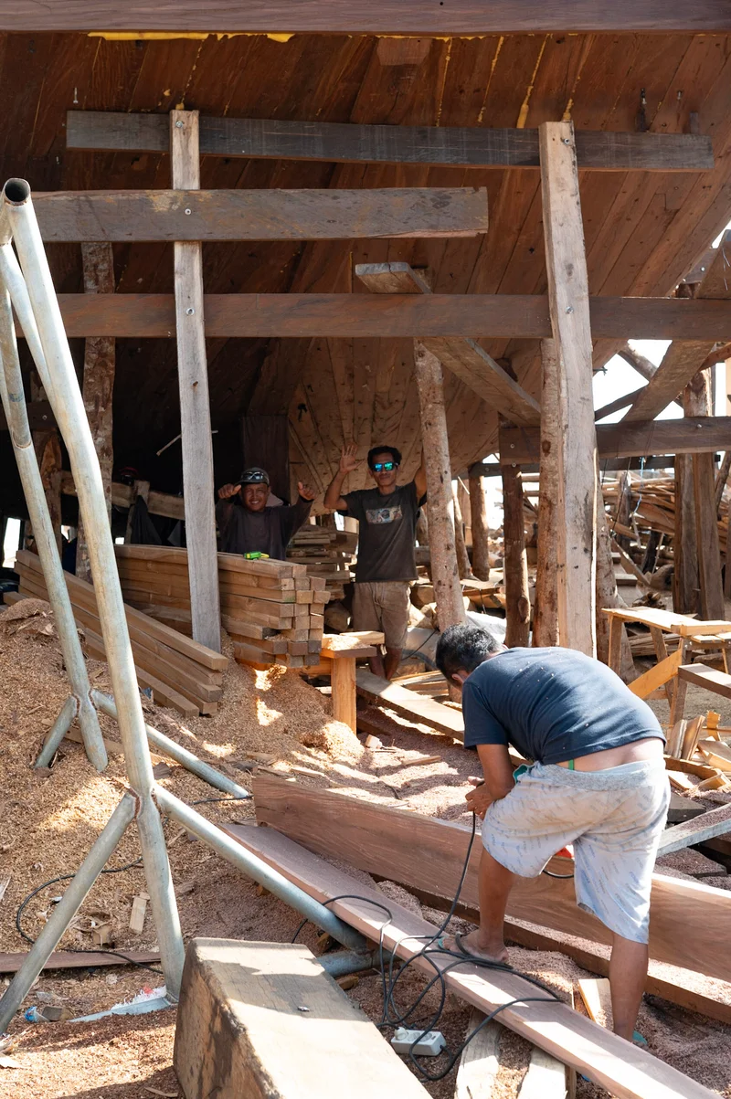 Indonesia Pinisi Builders
